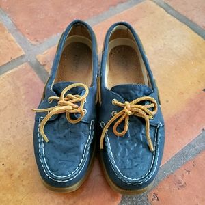 Sperry TopSider Navy Boat Shoes
